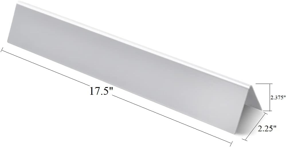 GasSaf 19.5 Grill Grates, 17.5 Flavorizer Bar and 13-1/4 Heat Deflectors for Weber Genesis 300, Genesis 310 320 330 and More Gas Grills with Front Control Panel, Grill Parts for Weber 7524 7620 7622