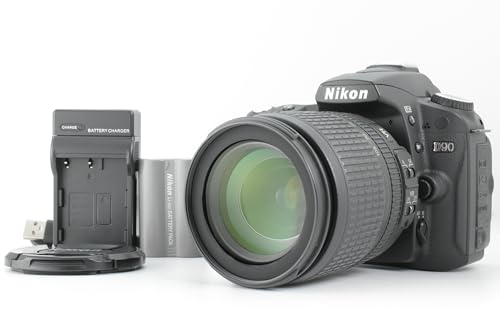 Nikon D90 + AF S DX NIKKOR 18 105 mm VR Juego de cámara SLR 12.9MP CMOS 4288 x 2848Pixeles Negro   Cámara Digital (12,9 MP, 4288 x 2848 Pixeles, CMOS, 5,8X, HD, Negro)