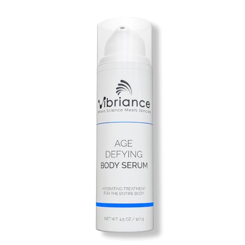 Image of Vibriance Age Defying Body Serum, 4.5 fl oz - Anti Aging and Ultra Hydrating - Infused with Hyaluronic Acid - Fast-Absorbing Crepey Skin Corrector for Wrinkles, Dryness