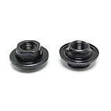 WELWIK 2PCS 3/8x26T Rear Axle Nut, Bike Bicycle Axle Nuts, Hub Nuts, Bike Bicycle Rear Axle Nuts Hub Nuts, Cone Nuts Dust Protector, Large