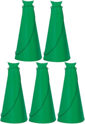 【3個組】【5個組】まとめ買い メガホン L エバニュー EKB001-R (3, グリーン)のサムネイル