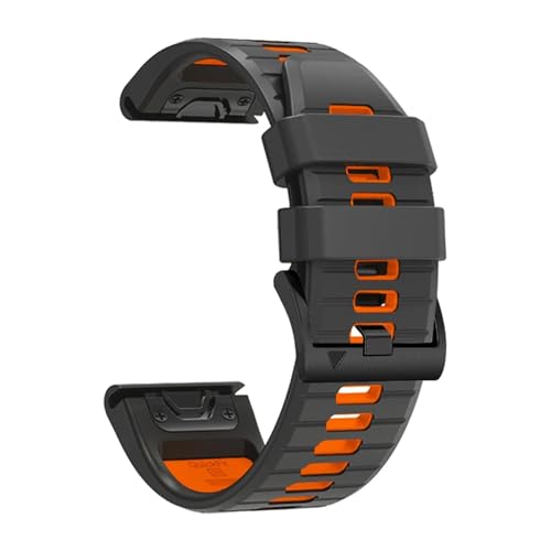 [KPQWEDB] QuickFit 22mm 26mm VRXgbv Fenix 7X 7 Pro Solar/6X 6/Epix/Forerunner 965 955 945 935/Instinct 2X ohΉ(Carbon Gray O