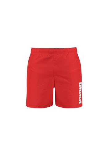 Badeshorts für Herren, Badehosen für Herren Herren Badehose Kurze Schwimmhose Boxer Badepants Wassersport Kurze Hose(Schnelltrocknend) (EU S/Tag M, Rot_2)