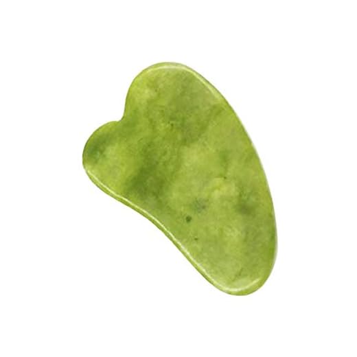 Tooart Gua Sha Board Stone Guasha Skrapmassageverktyg Ansiktsmassagerare för ansiktsögon Hals Kroppshudlyftning och åtdragning ansiktsmassagerare