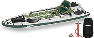 Sea Eagle FishSUP 126 Inflatable FishSUP - Swivel Seat Fishing Rig Package