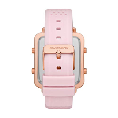 Skechers Women's Naylor Digital Chronograph Watch, Color: Rose Gold, Blush Pink (Model: Sr6203) #TOP2