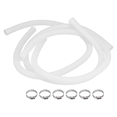 Manguera de repuesto para piscinas 3 piezas de manguera de plástico de repuesto resistente a la presión manguera de bomba de piscina a prueba de fugas