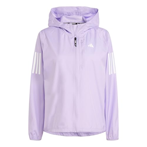 adidas Women's Own The Run Jacket, Powder Plum, Medium