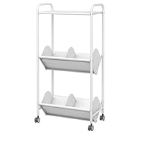 Amazon.co.jp: トヨダプロダクツ ファイルワゴン ブックラックワゴン 2