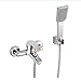Produktbild A1556 Wandmontage Badewanne Wasserhahn Wasserfall Badewanne Wasserhahn Messing Verchromt Bad Dusche Wasserhahn Hot And Cold Whole Set