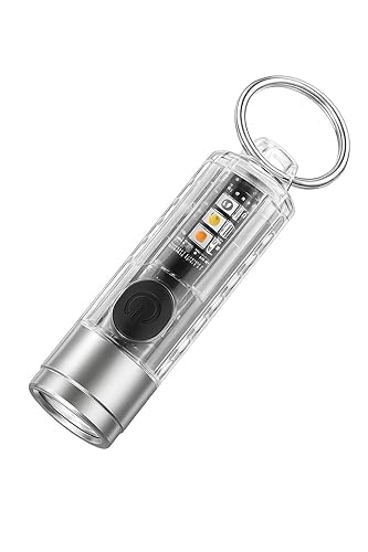 CLEVERTIN NEST Mini Pocket Torch Light Rechargeable | Small LED Flashlight Keychain | USB Charging | COB Ultra Bright Light | Compact & Lightweight Torch for Camping, EDC, Outdoor & Emergency Use-image-48