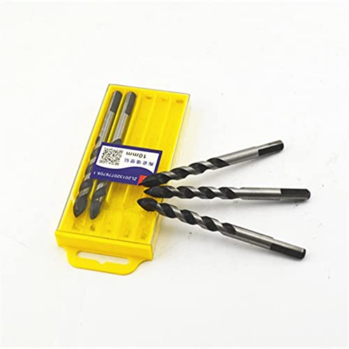 Broca de núcleo para mampostería, carburo de tungsteno, alargada, diámetro de perforación 6 mm, paquete de 10 unidades