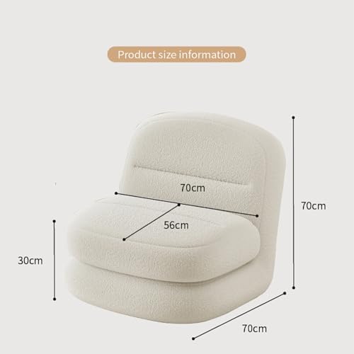 Sofá cama de piso ajustable con 5 ángulos para salón moderno 3
