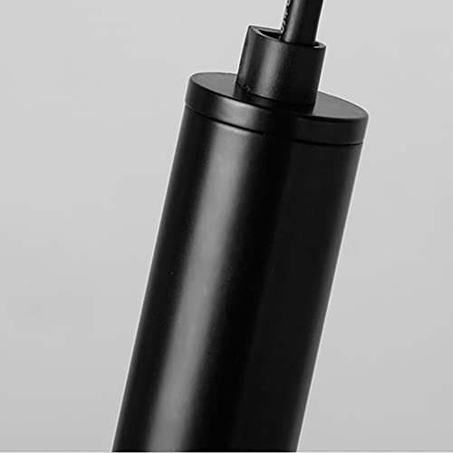 Lámparas colgantes nórdicas de techo tipo gota de 8x50cm en luz blanca 7