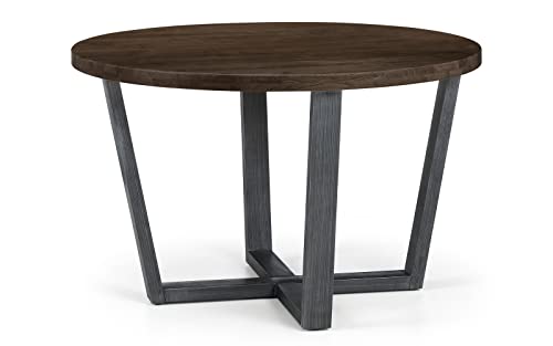 Julian Bowen Brooklyn Round Table, Dark Oak