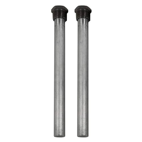 Image of Water Connection | Anode Rod for RV Water Heater (2 Pack) | RV Water Heater Anode Rod | Magnesium Anode Rod | Suburban Anode rod | Suburban & Mor-Flo RV Water Heater parts | ″ NPT x 9-1 /4″ Hex Head