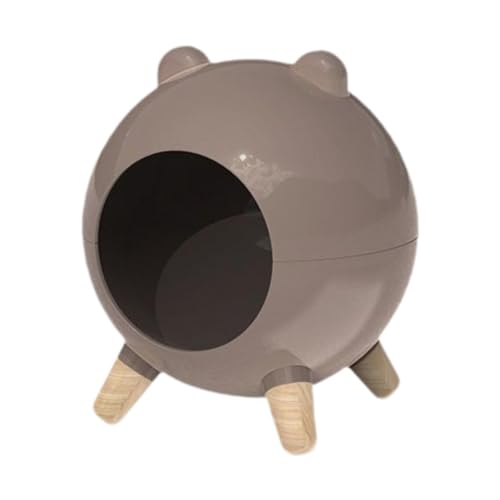 Benboo ハムスターハウス 小動物用の隠れ家 洞窟 ペットのための快適な空間, 茶色