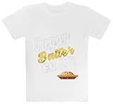 Sugar Butter Flour T-Shirt Weißes Kinder-Kurzarm-Normal-T-Shirt