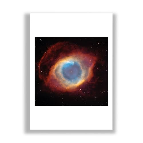 Spiffing Prints Hubble NGC7293 impression d'art fine art semi-brillante de galerie taille XL