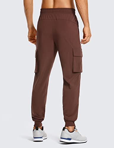 CRZ YOGA Calça cargo masculina leve – 76,2 cm de secagem rápida para caminhadas atléticas ao ar livr