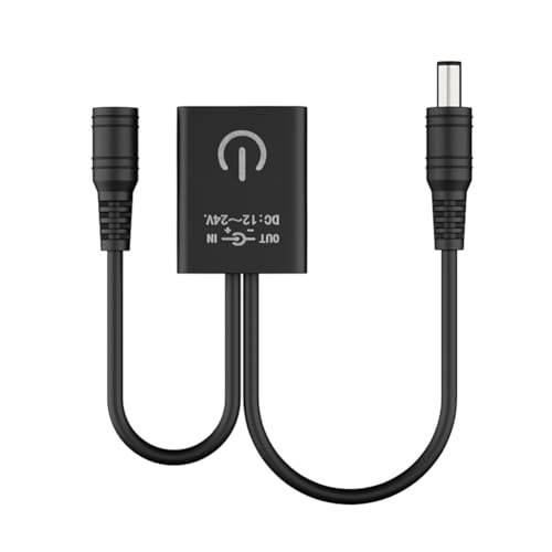 Qusedwey Controlador de Interruptor con Sensor IR Mini de 12 V CC y 24 V, Interruptor con Sensor de Movimiento Infrarrojo para Tira de Luces LED de Lámpara de Cocina de Bajo Voltaje