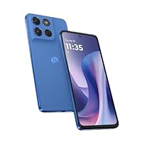 Motorola G57 8GB 128GB Android Smartphone, Regatta Blue