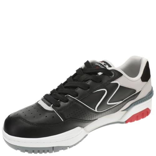 Image of Skechers Court & Classics S-1992 Men's Sneaker, 8.5 D(M) US, Black-Red