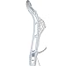 StringKing Women’s Legend W Lacrosse Head Strung with Women's Type 4 Mesh (White/White)