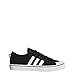 adidas Originals mens Nizza Sneaker, Core Black/Ftwr White/Ftwr White, 8.5 US