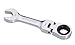 Sunex 992512 3/8-Inch Stubby Flex Head V-Groove Combination Ratcheting Wrench