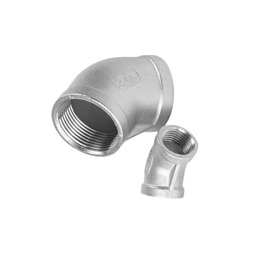 Conector hembra de acero inoxidable NPT de 3" con ángulo de 45 grados 5
