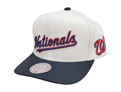 Mitchell & Ness Snapback Off White para hombre