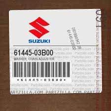 NEW 2004-2022 SUZUKI RM 85 85L SWINGARM CHAIN ADJUSTER BLOCKS 2x- 61445-03B00