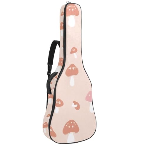 Housse de guitare acoustique étanche avec poches et rembourrage éponge