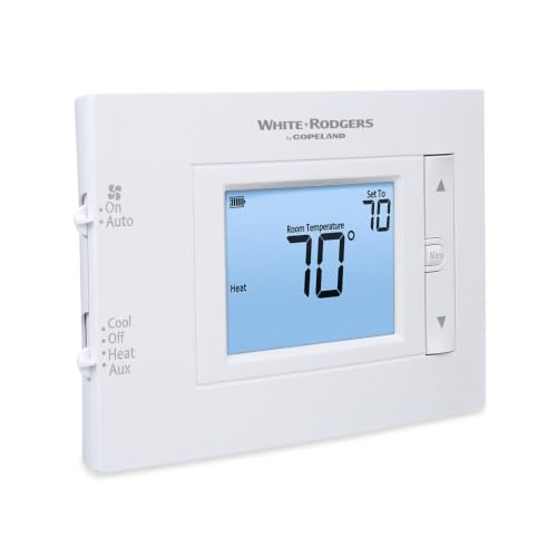 Termostato Emerson 1F83H-21NP para bomba de calor 2H/1C no programable 3