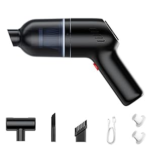 Abizoe Handstaubsauger Akku, 8000Pa 120W Autostaubsauger, Nass/Trocken Staubsauger Kabellos, Waschbarer Filter, für…