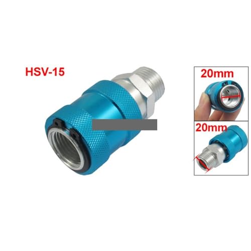 Vanne a tiroir manuelle HSV-15 raccord pneumatique G1/2