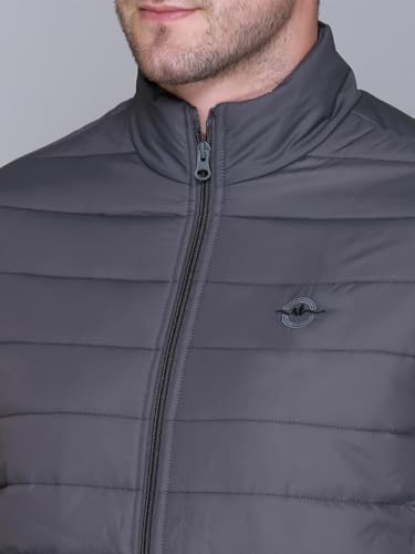 Image of RARE TIMES Men Puffer Jacket | Padded Jacket | Quilted Jacket | Trendy Winter Full Sleeve with Zipper Pocket Jacket (Pack of 1)