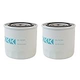 2 PK Oil Filter 1C020-32430 HH1C0-32430 for Kubota SVL75 SVL90 M105 M108 M5040 M6040 M6800 M7040