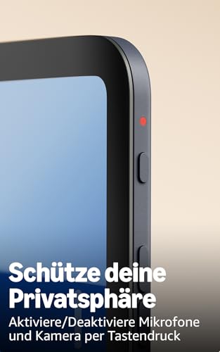 Amazon Echo Show 8 (neueste Generation), brillantes 8,7-Zoll-Display in HD-Auflösung mit raumfüllendem und 3D-Audio, Graphit… – Ansicht 6