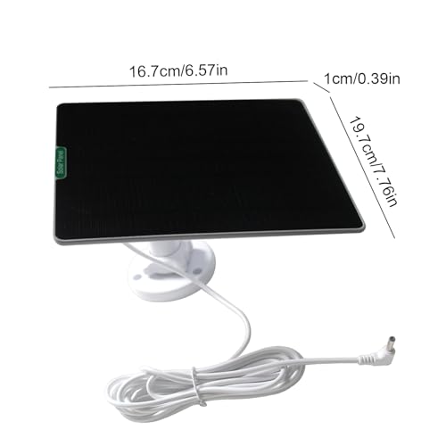 Cargador solar para timbre que soluciona descargas de batería externa 6