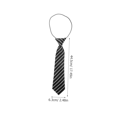 BESPORTBLE Necktie Stylish Costume Accessory for Parties and Formal Events Comfortable Classic Striped Design for Weddings and Casual Outings2