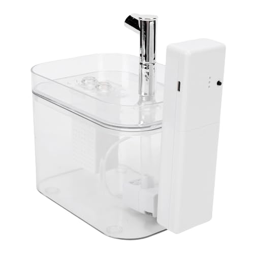 Fuente de agua para gatos automática y con batería