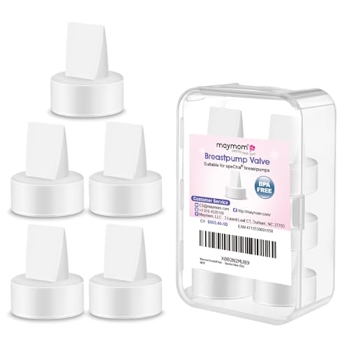 Image of Maymom Duckbill Valves Compatible with Spectra. Designed for Spectra S1 Spectra S2 Spectra 9 Plus Spectra Dew 350 Not Original Spectra Pump Parts Spectra S2 Accessories Replace Spectra Valve (5ct)