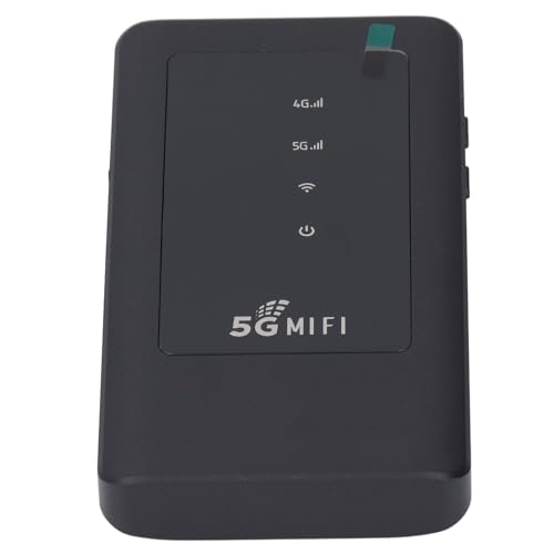 5G Mobile Hotspot, High Speed Portable Mobile Hotspot Router for Travel, 5G Modem Unlocked Hotspot Device with SIM Card Slot, Support 16 Devices