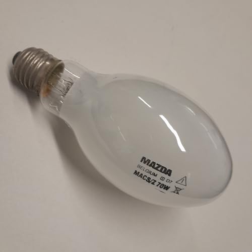 DSTOCK60 - Ampoule de Projecteur Vapeur Sodium Haute Pression 70W E27 Compatible avec Mazda MACS/Z - 3139180186116