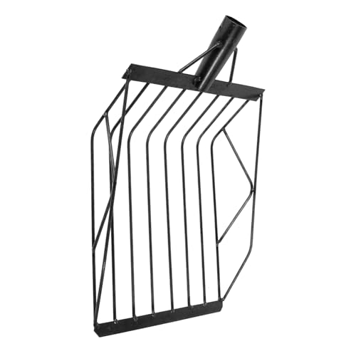 OFFSCH Pala Da Giardinaggio Ergonomica Per Raccolta Di Mais Attrezzo Pratico Per Giardino e Orticoltura Leggera e Compatta Per Uso Ed Esterno Utile Per Estirpare e Setacciare