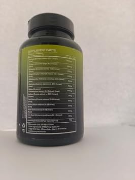 Herbal Supplement Bundle Shilajit Extract Capsules with Ashwagandha, Rhodiola & Panax Ginseng + Turmeric Curcumin Botanical Blend with Moringa & Ginger Veggie Capsules