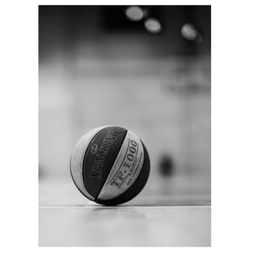 Affiche de basket-ball sport impression toile 50x70cm salon art mural déco