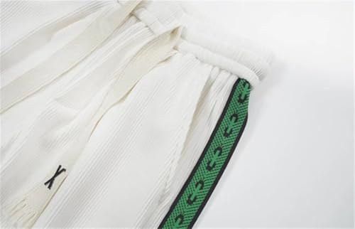 Men's Striped Pants Spandex Vintage Korean Style Slacks Trousers3